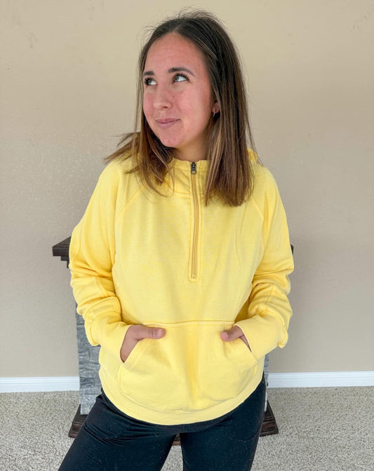 Spring Yellow Pullover