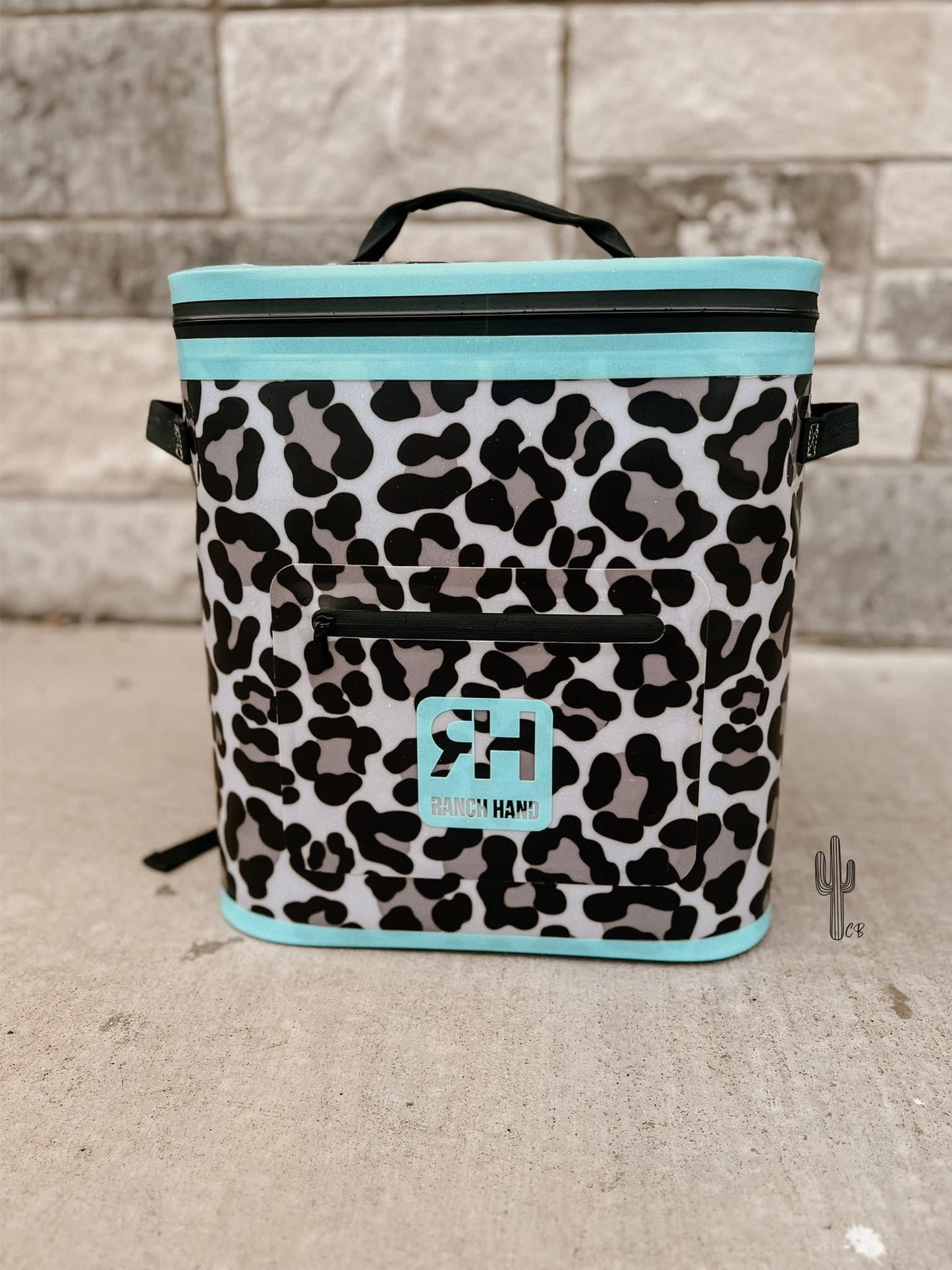 Blue Leopard Ranch Hand Cooler (2 Styles) *Preorder*